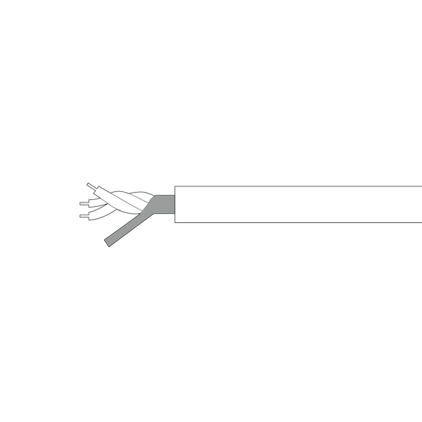 L-15 – Fluoroplastic-coated high/low-temp. low-noise 3-wire cable - L-15