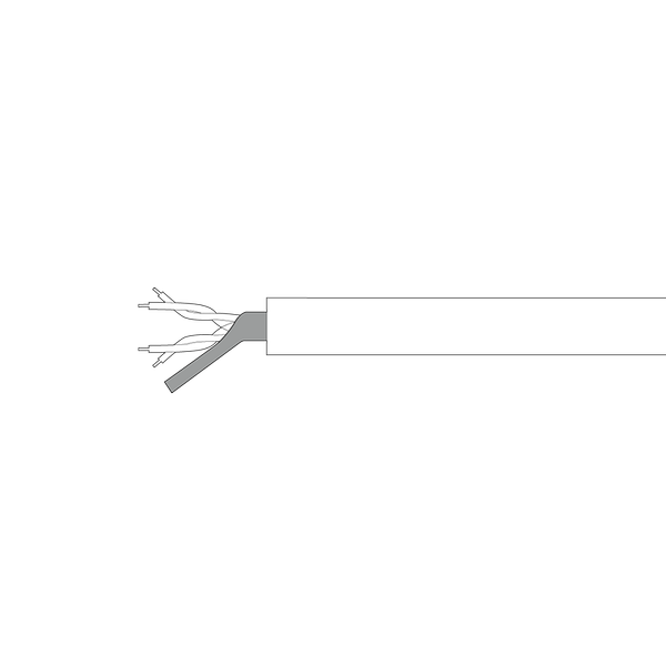 L-16 – Fluoroplastic-coated high/low-temp. low-noise 4-wire cable - L-16