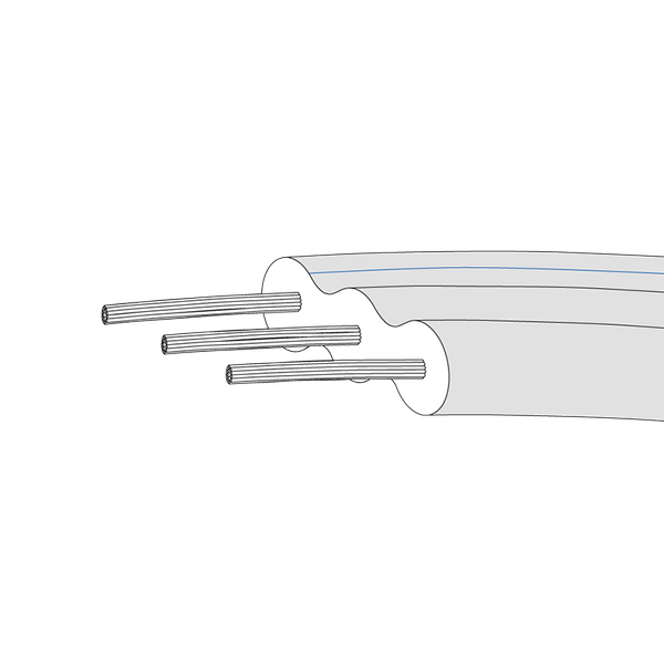 L-2 – Vinyl-coated flat 3-wire cable - L-2