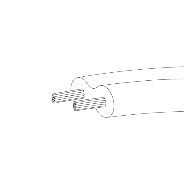 L-5 – Vinyl-coated flat 2-wire cable - L-5
