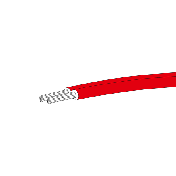 L-6 – Vinyl-coated flat 2-wire cable - L-6